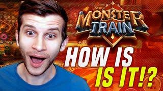 You MUST PLAY THIS GAME! NEW ROGUELIKE Game 2020! MONSTER TRAIN GAMEPLAY! (New Steam Game)