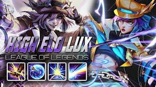 LUX MONTAGE - HIGH ELO LUX | Ez LoL Plays [60 FPS]