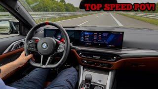 2025 BMW M4 LCI on Autobahn! Top Speed , 100-200!