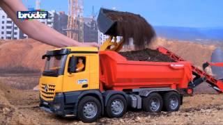 Bruder Toys MB Arocs Halfpipe Dump Truck #03623