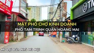 Bán Nhà Mặt Phố Hà Nội Quận Hoàng Mai Mảnh Đất Mặt Phố Chợ Yên Duyên Kinh Doanh Ngày Đêm