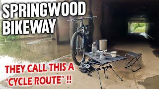 Springwood Bikeway // I CAN'T BELIEVE THIS IS A CYCLING ROUTE!!