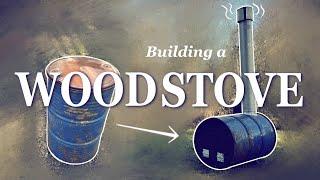 Building a wood stove for under $10 | No welding required