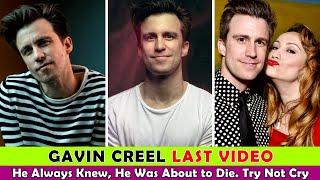 Gavin Creel Last Video Before He died / Try Not To Cry