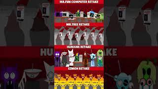 Incredibox Sprunki Retake Mr.Fun Computer VS Mr.Tree VS Humans VS Simon *HORROR MIX VERSION*