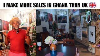 I Make More Sales In Takoradi-Ghana Than UK ONE-STOP Antique Interior Decor ISHANGELOS CEO 