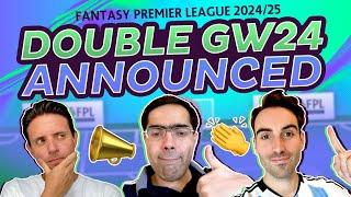 DOUBLE GAMEWEEK 24 ANNOUNCED | TRANSFER PLANS GW 21 | FANTASY PREMIER LEAGUE 2024/25