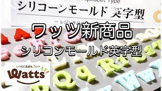 【レジン】ワッツ新商品英字型シリコンモールド全パーツ作り/resin/レジン作り方/レジンアクセサリー/ハンドメイド/推し活/ネームキーホルダー