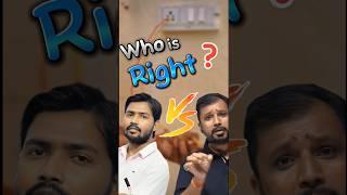 Khan Sir Vs Pankaj Sir | Who is Right ? @PhysicsbyPankajSir   #shorts