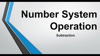 How to subtract number system: Easy Steps