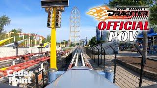 Top Thrill Dragster Official POV - Cedar Point, Sandusky Ohio!