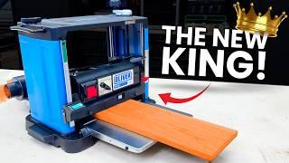 Incredible NEW Woodworking Tool That's On Another Level! (genius new planer)