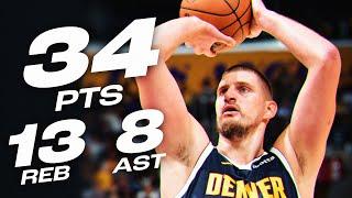 Nikola Jokić's IMPRESSIVE Double-Double Performance in LA! | November 23, 2024