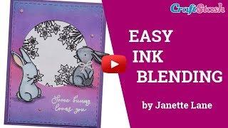 Easy Ink Blending Tutorial Using Distress Ink