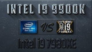 Intel i9 9900K vs i9 7980XE Benchmarks | Test Review | Comparison | Gaming | 10 Tests