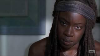 The Walking Dead - Rick tells Michonne about Shane.