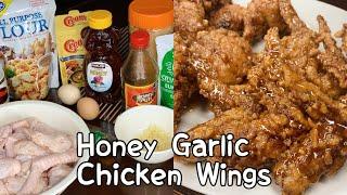 Honey Garlic Chicken Wings |Cooking Vlogs |Mavisse Mamba