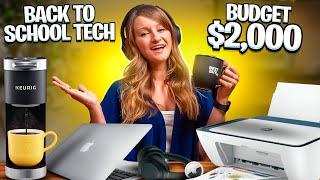 Back to School Tech Essentials ($2000 Budget)