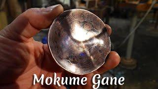 Forging Quarter Mokume Gane Forging with New Air Assist Treadle Hammer