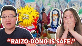 KIN'EMON CONFRONTS ZOU! THEY GOT US GOOD!  | One Piece Episode 767 Couples Reaction & Discussion