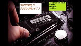 Twinmos Alpha Pro 128 GB SSD Version 2024 with DRAM Speed Test 2of 2