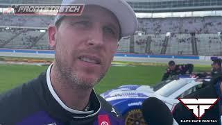 Denny Hamlin Spins Battling Chase Elliott: "I Was Going For The Win, Got Loose And Spun Out"