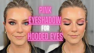 pink eyeshadow for Hooded Eyes