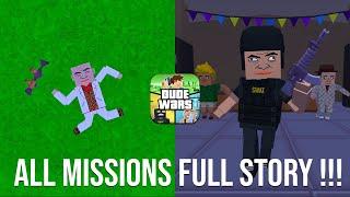 Gangs Wars All Missions Gameplay & Full Story !!! 