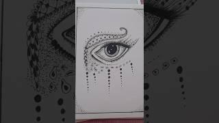 Beautiful eye sketch..!!#shorts #drawing #youtubeshorts #trending