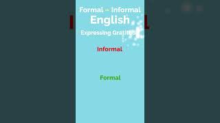 Formal vs  Informal English 11