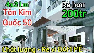 Tân Kim Quốc lộ 50! Rẻ hơn 200tr Không Rẻ ĐỜI KHÔNG NỂ-Nhà Đẹp Kim Thủy Chất lượng cao Giá Bình Dân