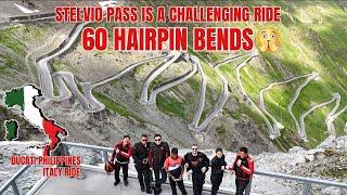 STELVIO PASS DOWN HILL || 60 HAIRPIN BENDS || ALPS IN ITALY