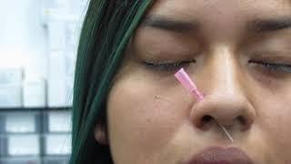 Nostril / hoop piercing INSTRUCTIONAL how to pierce properly