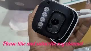 VELVU WIFI TWO WAY TALK FULL COLOR VIEW BULLET CCTV CAMERA UNBOXING