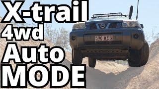 Does it work? - Nissan X-trail 4wd Auto mode - Practical 4wding