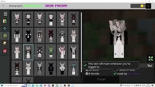 25+ girl cosmetics/capes/3d/4d skin pack  MCPE/MCBE 1.21+ (WORKS ON HIVE!) made by SM69King