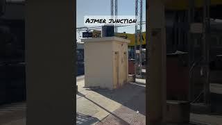 Train at Ajmer junction #shorts #viral #indianrailways #reels #railwaystation #india #short #train
