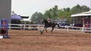 Ginny Buell & Just Truffle - Stadium - Roebke's Run HT 2011