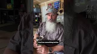God has something better. #pursuemanliness #quietlifeliving #ironsharpensiron #Bible
