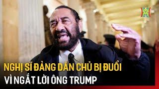 Nghị sĩ đảng Dân chủ bị mời ra khỏi buổi phát biểu của ông Trump  | Tin tức