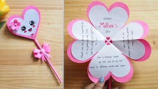 How to make mother's day card / Mother's greeting card / Mothers day crafts 