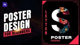 Poster Design in Photoshop | Create Letter Poster Design Photoshop Tutorial