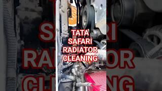 TATA SAFARI DICOR RADIATOR CLEANING #shorts #vechiles #video #tata #safari Tata Safari Radiator Cle.