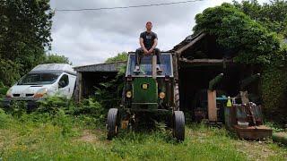 Premier essai en tracteur John Deere, "cela ne ce passe pas comme prévu  "