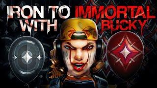 IRON TO IMMORTAL WITH BUCKY - Valorant