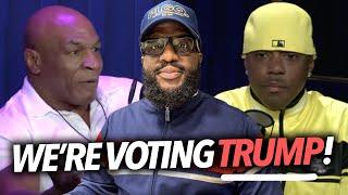 "We're Voting For Trump," Mike Tyson, Mase Say They're Not Switching Up, Stay Loyal To Their Values