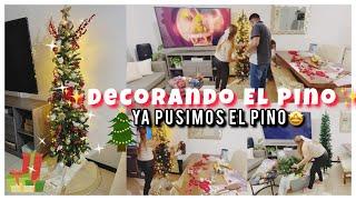 Pusimos el Pino de NavidadDecoración Navideña #decoration #hogar #navidad #vidareal  #casainfonavit