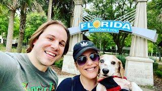 Moving from New York to Florida - Our Journey: Pet Friendly Hotel, Hardee's, Magic Kingdom & More !