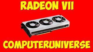 Видеокарта AMD RADEON VII (7) 16GB с COMPUTERUNIVERSE