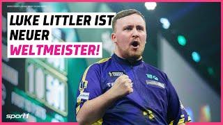 Luke Littler schreibt Geschichte | Darts-WM 2025 | SPORT1